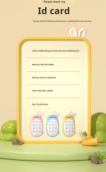Baby Phone Toy Music Sound Telephone Sleeping Toys