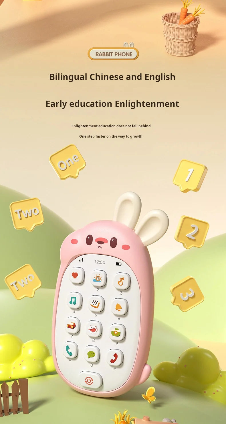 Baby Phone Toy Music Sound Telephone Sleeping Toys