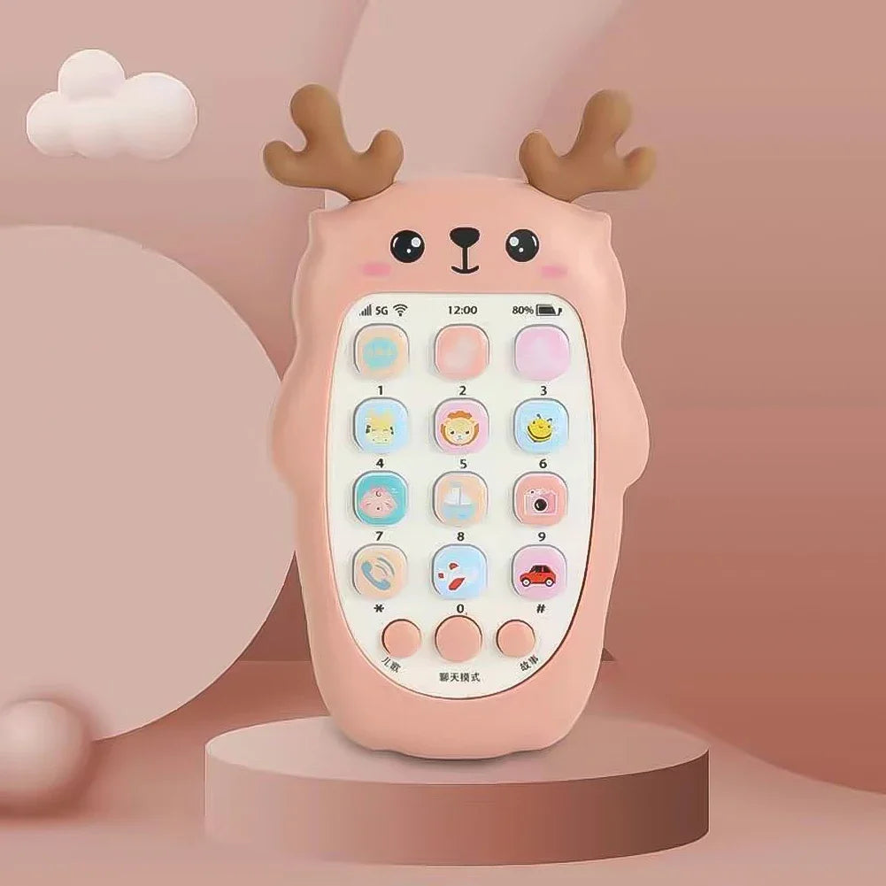 Baby Phone Toy Sleeping Early Educational Musical Toys For Babies