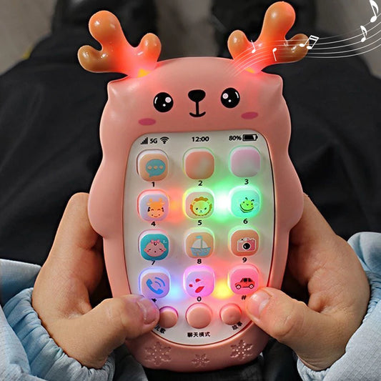 Baby Phone Toy Sleeping Early Educational Musical Toys For Babies