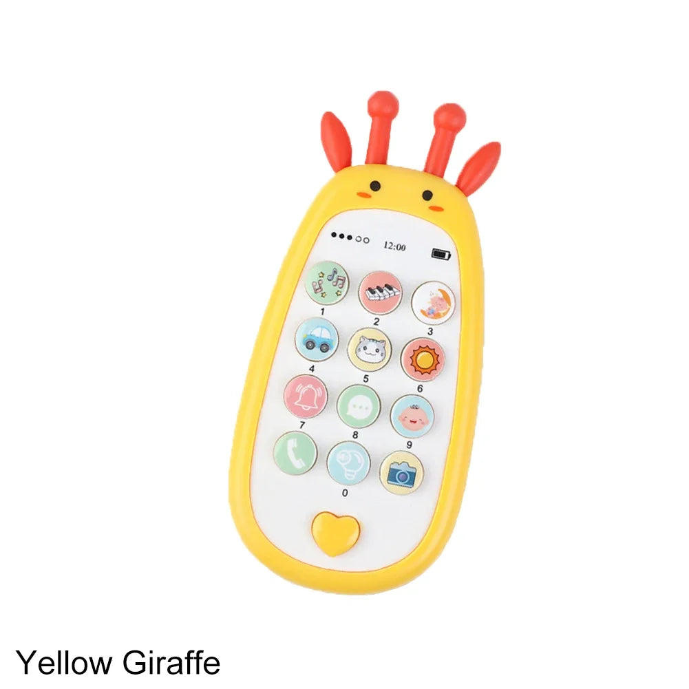 Baby Phone Toy Sleeping Early Educational Musical Toys For Babies