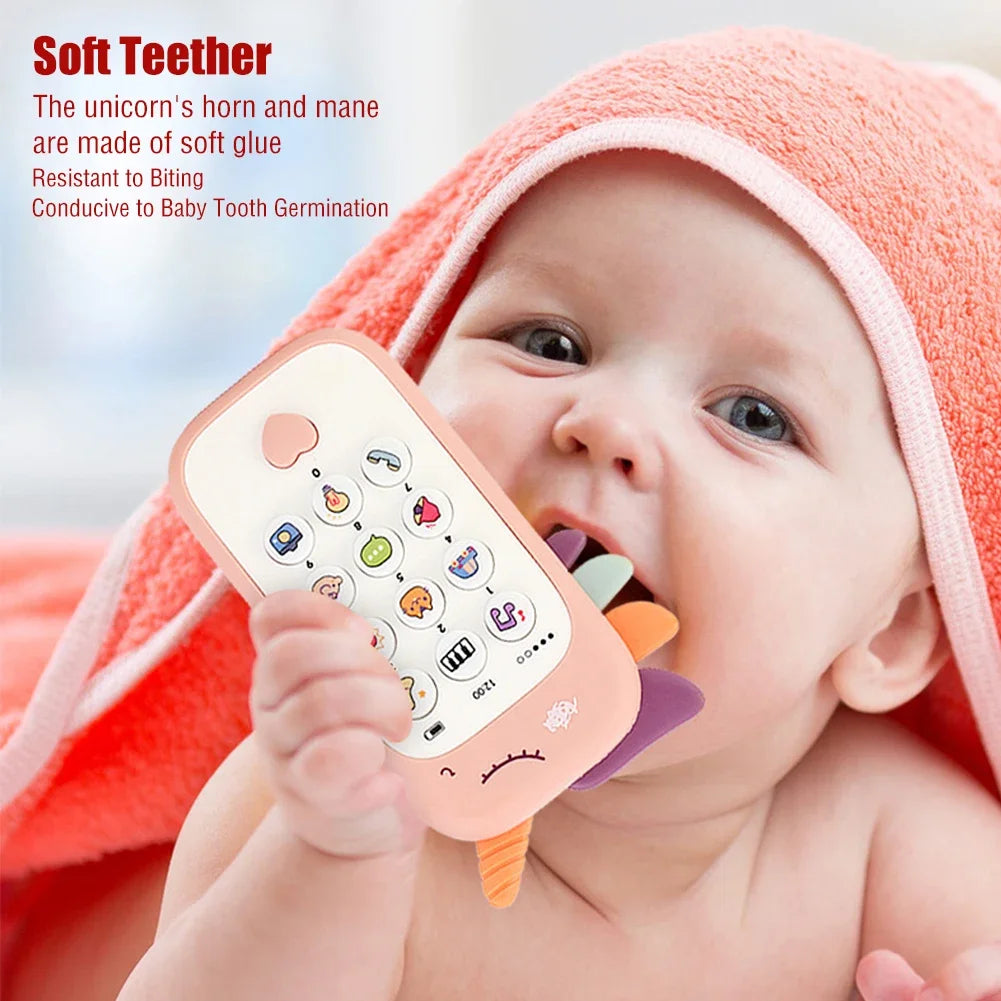 Baby Phone Toy Sleeping Early Educational Musical Toys For Babies