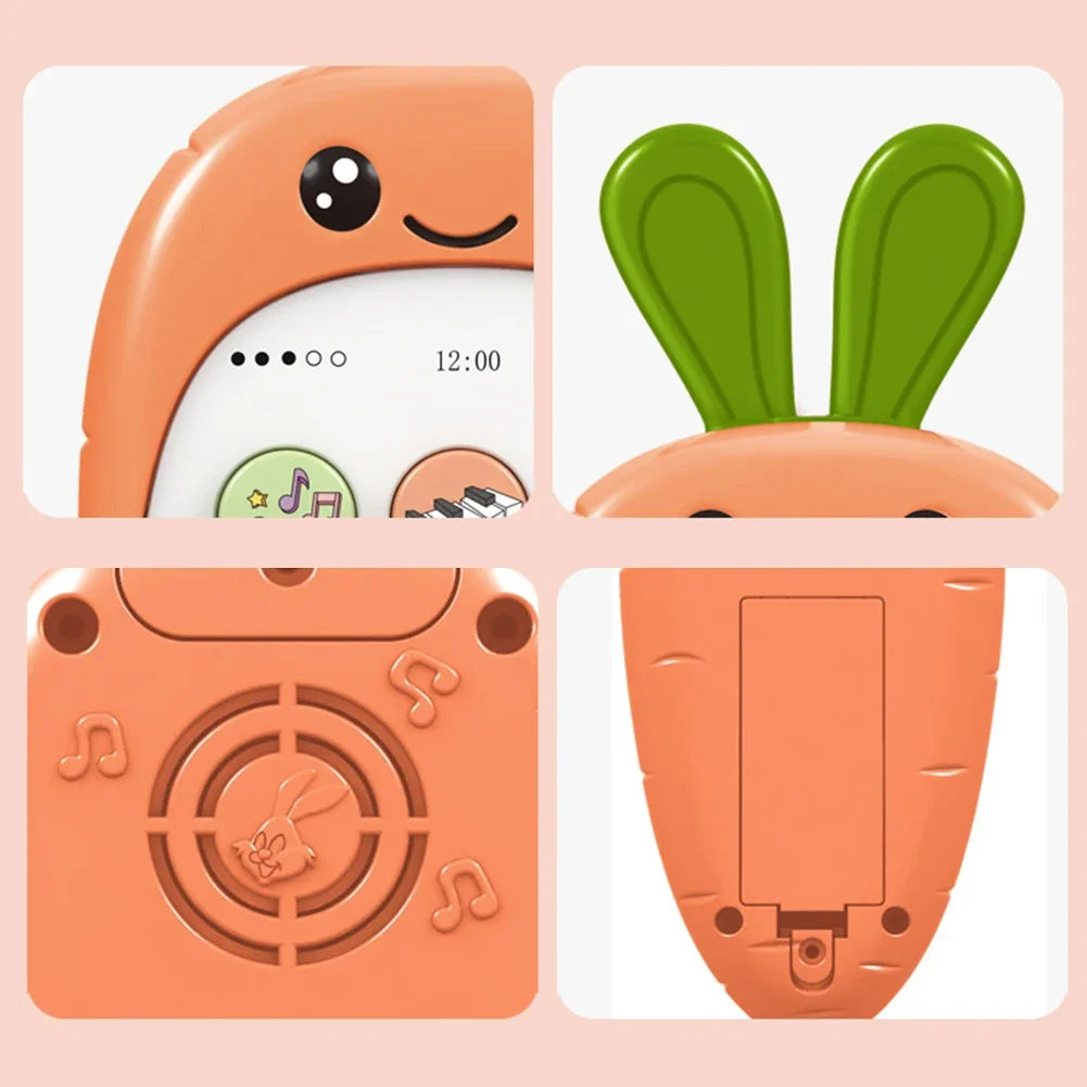 Jouet de téléphone pour bébé, jouets musicaux éducatifs précoces pour dormir
