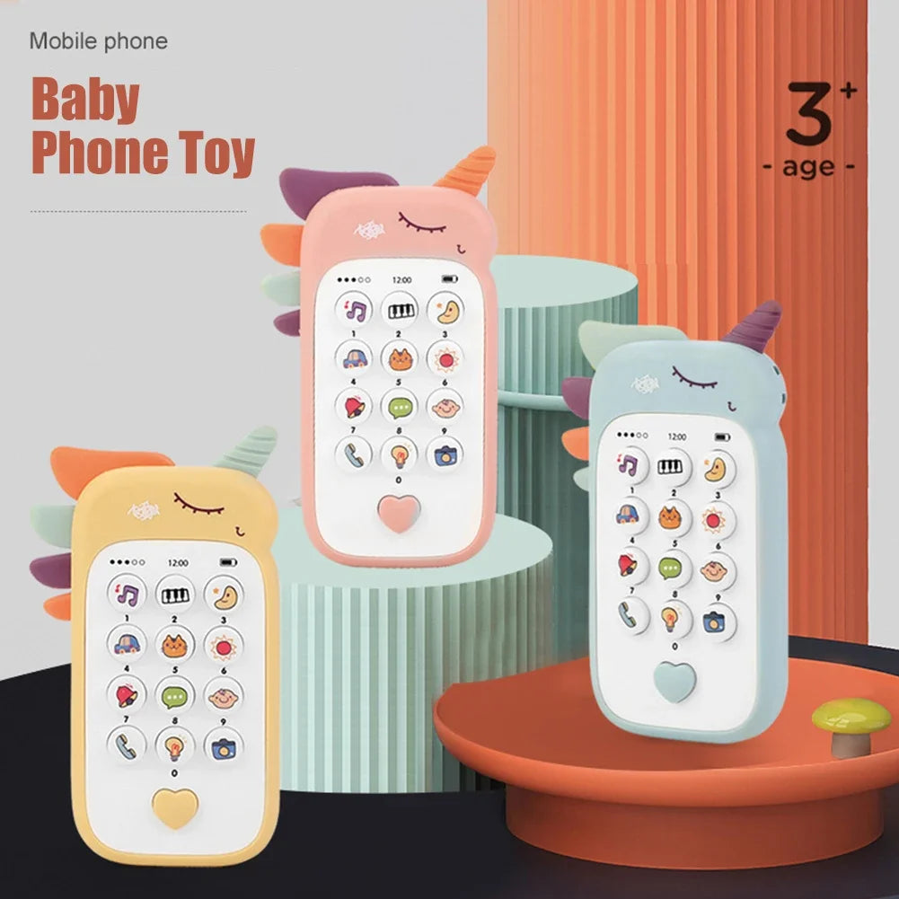 Jouet de téléphone pour bébé, jouets musicaux éducatifs précoces pour dormir