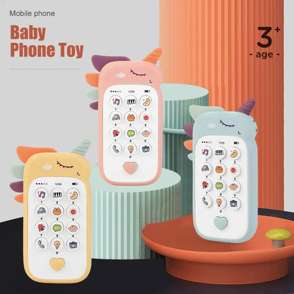 Baby Phone Toy Sleeping Early Educational Musical Toys For Babies