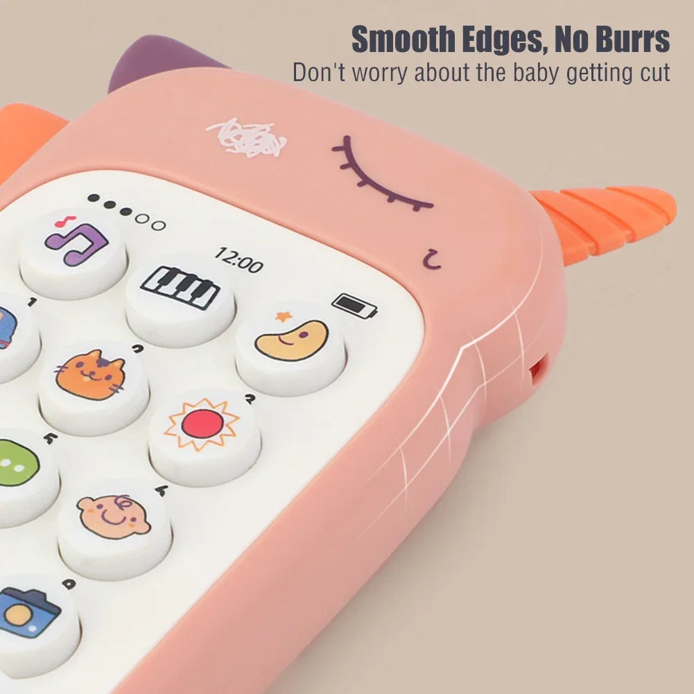 Jouet de téléphone pour bébé, jouets musicaux éducatifs précoces pour dormir