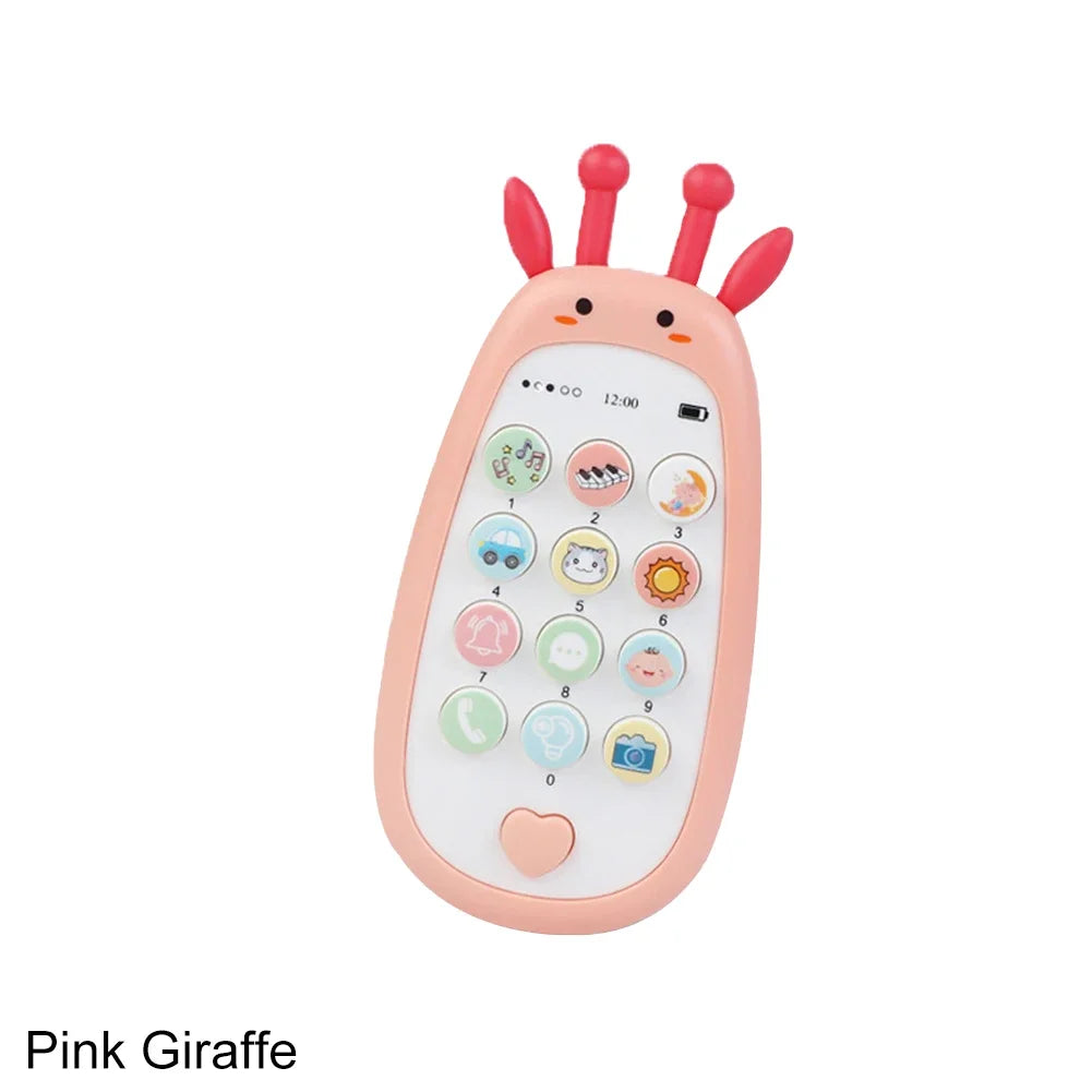 Baby Phone Toy Sleeping Early Educational Musical Toys For Babies