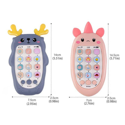 Baby Phone Toy Sleeping Early Educational Musical Toys For Babies