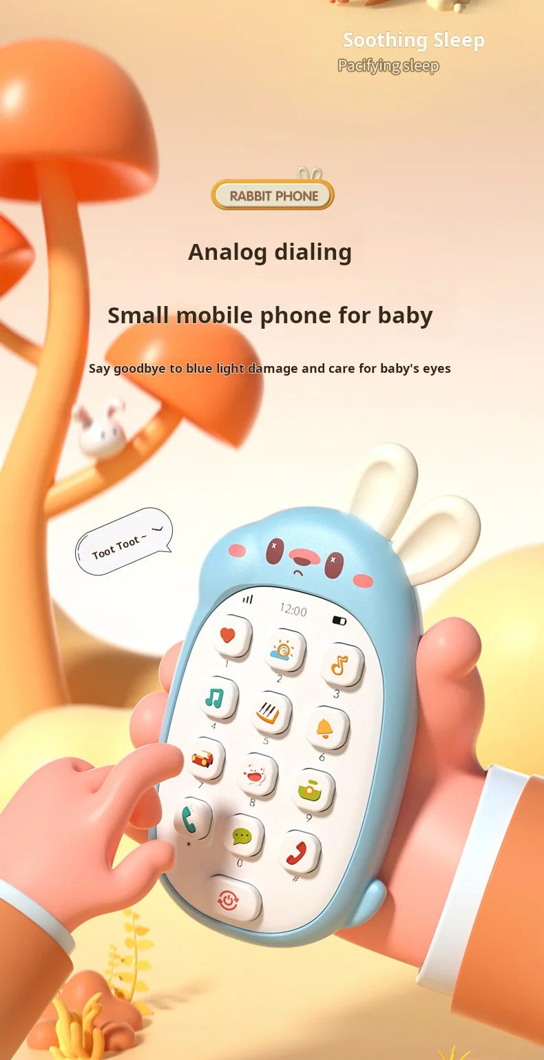 Baby Phone Toy Music Sound Telephone Sleeping Toys