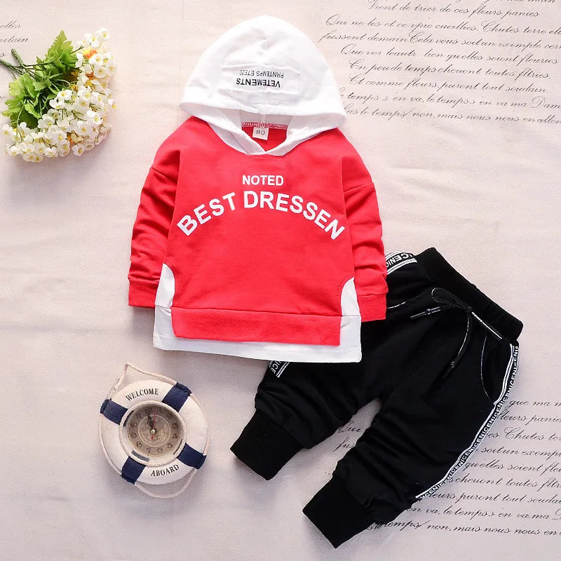 Baby Sports Hooded Clothes

