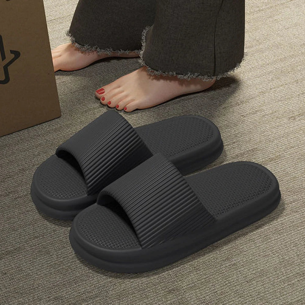 Bathroom Non-Slip Slides Men Women Slipper Indoor House Shoes
