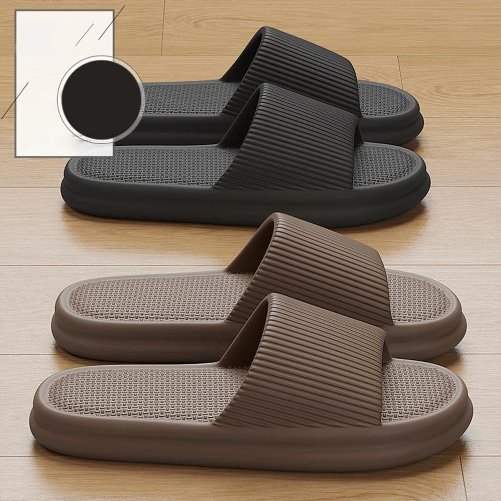 Bathroom Non-Slip Slides Men Women Slipper Indoor House Shoes