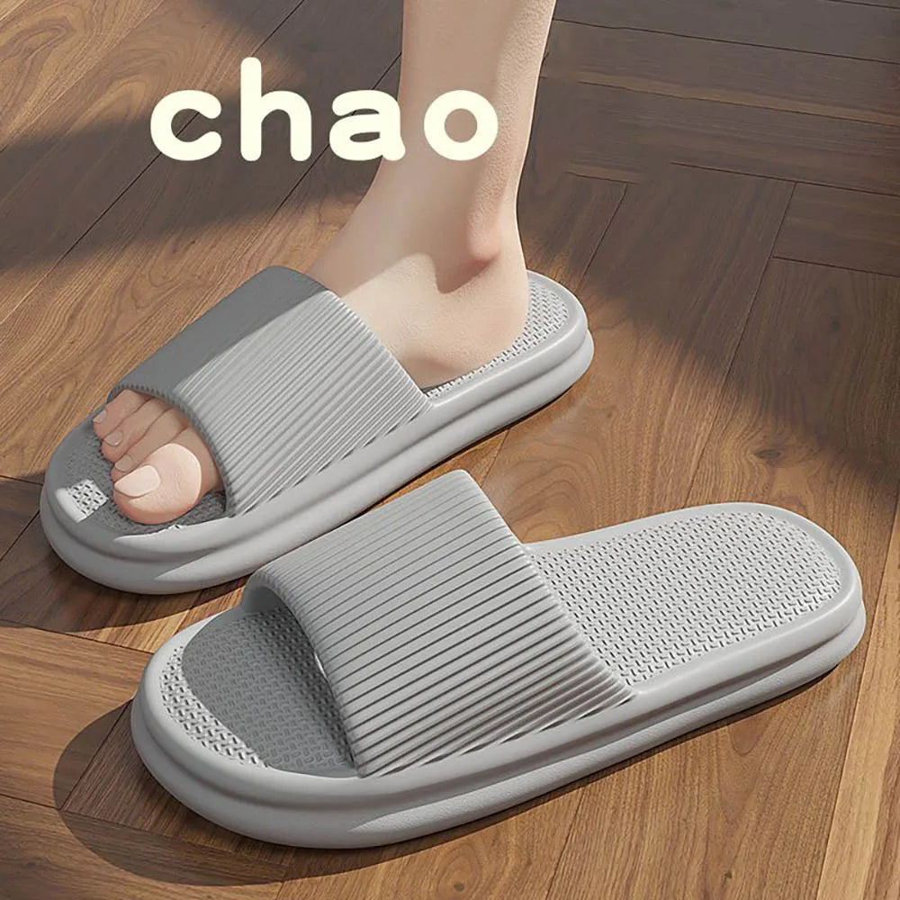 Bathroom Non-Slip Slides Men Women Slipper Indoor House Shoes