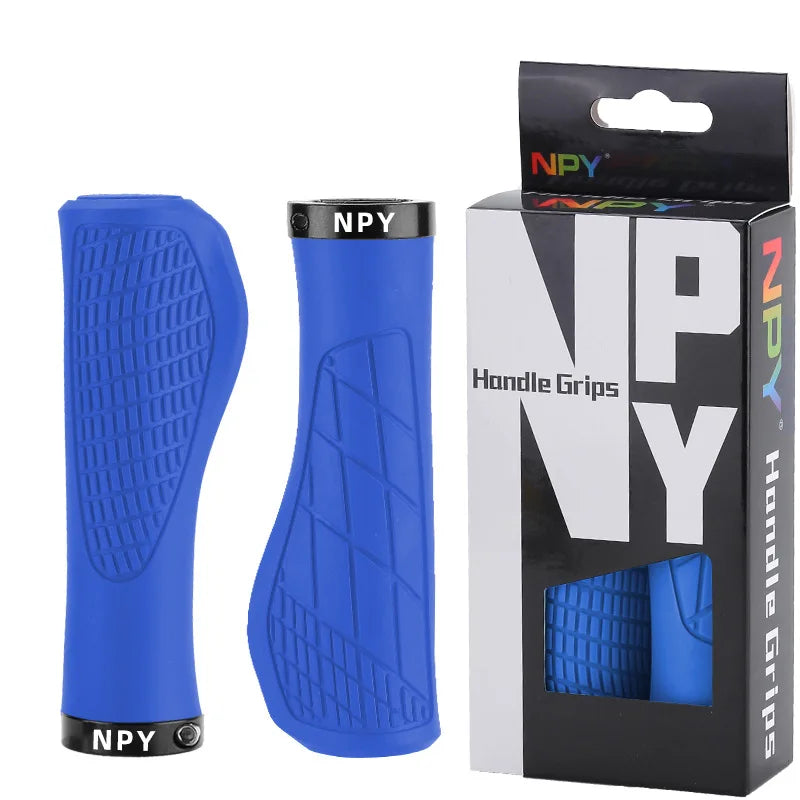 Lock-On Mountain Bike Grips with Soft Rubber
