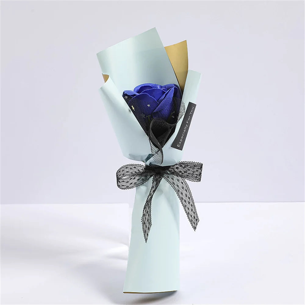 Soap Rose Bouquet Valentines Day Gift - Rose Flower Bouquet Hands Wedding Gifts
