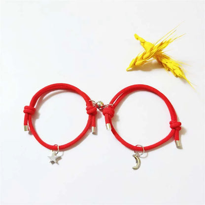 Magnetic Star Moon Couple Bracelets


