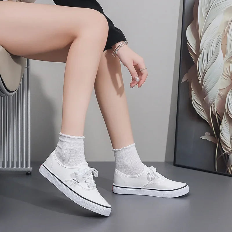 Breathable Canvas Board Shoes for Women