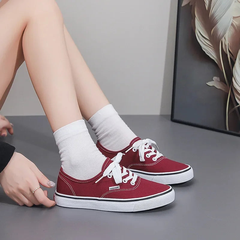 Breathable Canvas Board Shoes for Women