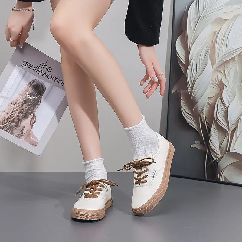 Breathable Canvas Board Shoes for Women