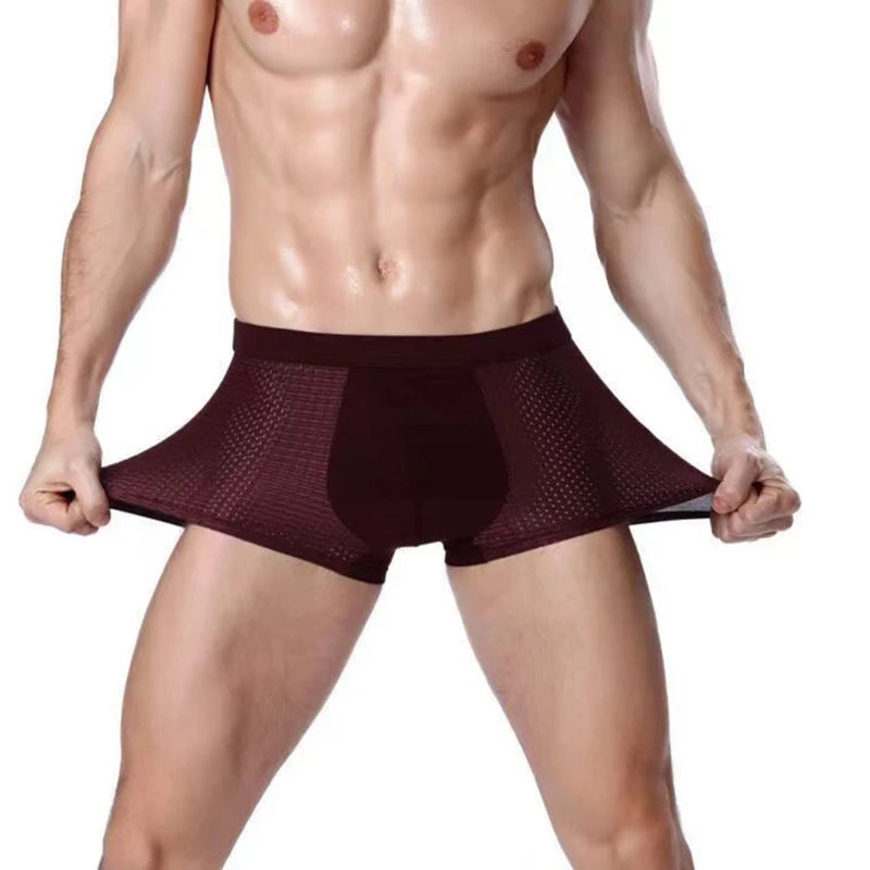 Men's Breathable Compression Boxer