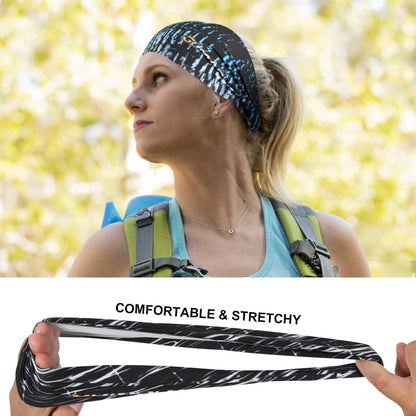 Breathable Elastic Tennis Skinny Headbands For Women