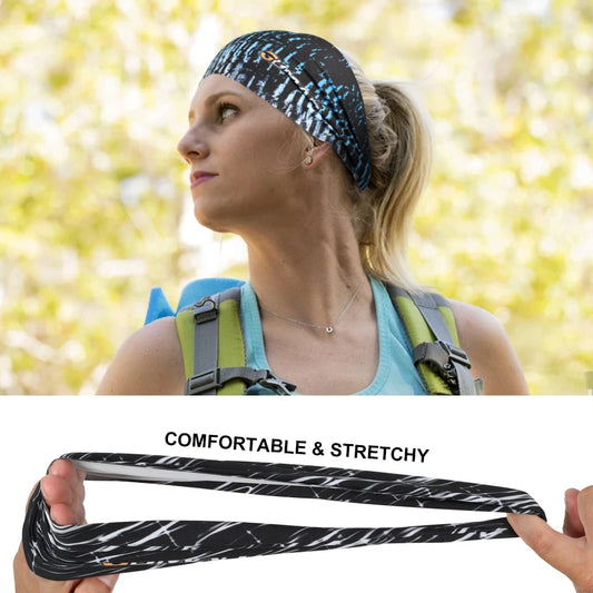 Breathable Elastic Tennis Skinny Headbands For Women