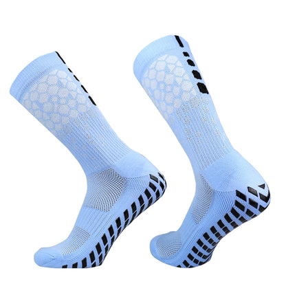Breathable Grip Soccer Socks for Men & Women