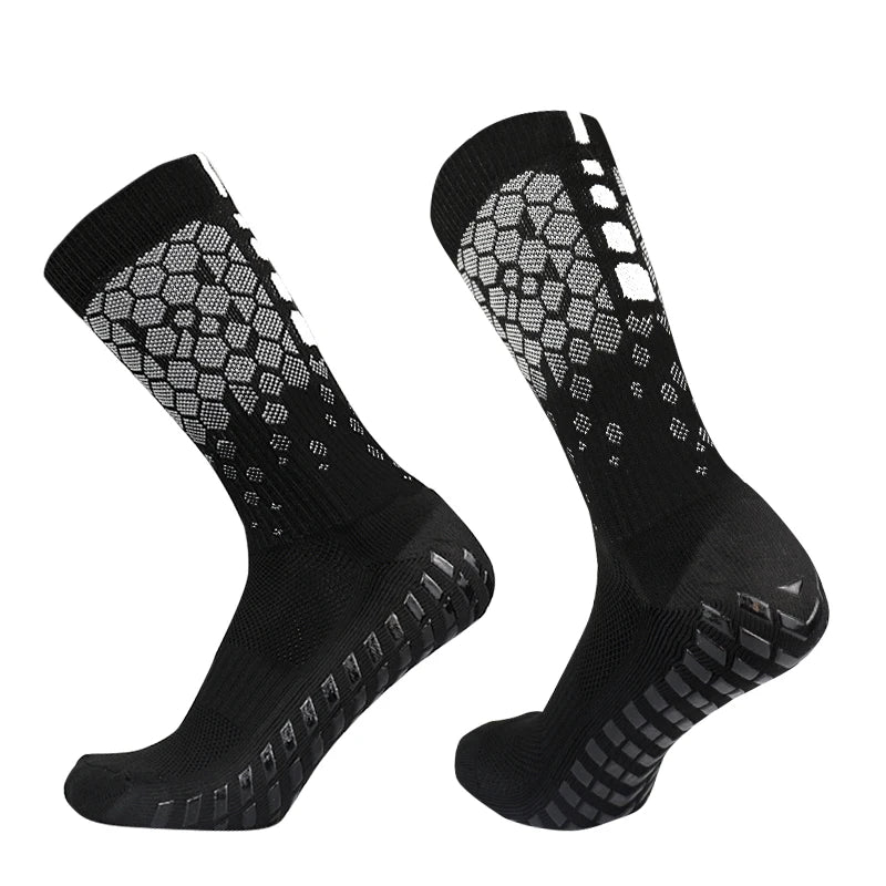 Breathable Grip Soccer Socks for Men & Women