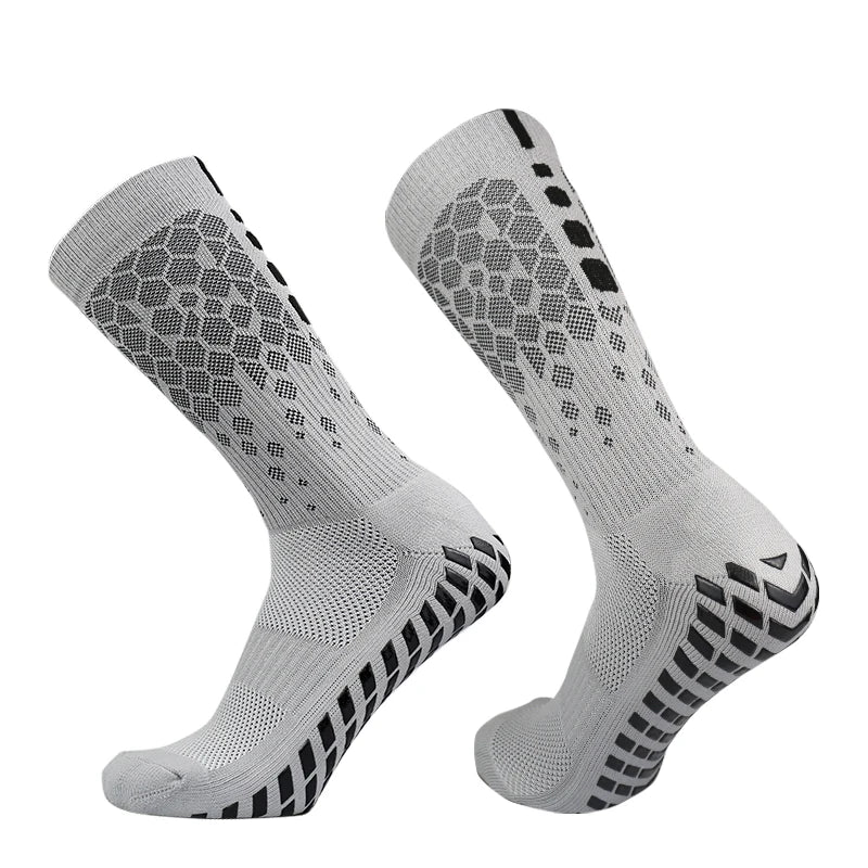 Breathable Grip Soccer Socks for Men & Women
