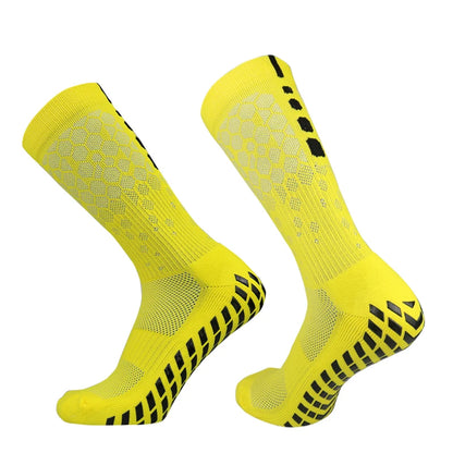 Breathable Grip Soccer Socks for Men & Women
