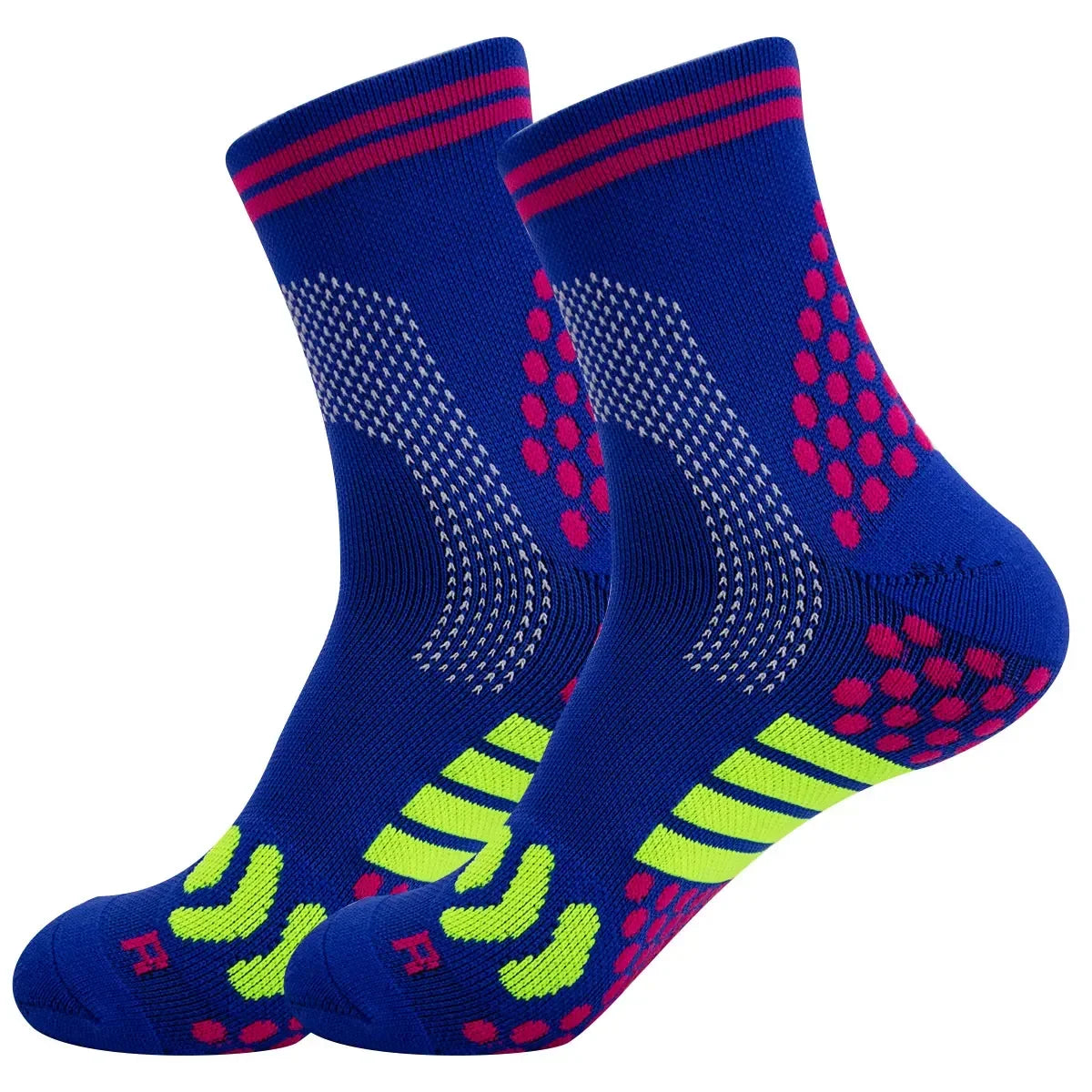 Breathable Mid Crew Aero Cycling Socks