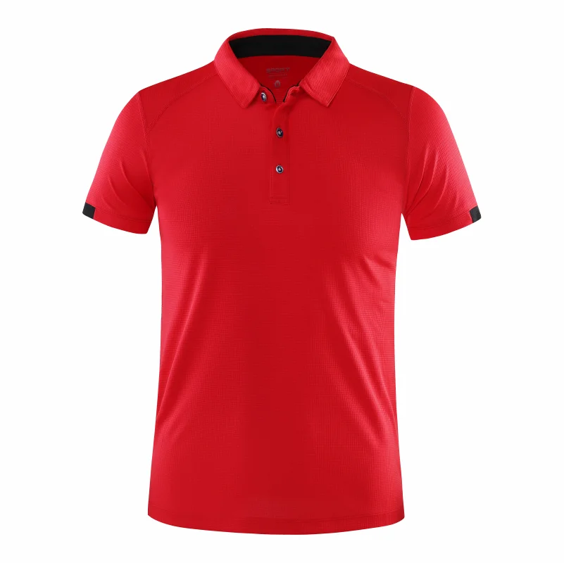 Breathable Quick Dry Short Sleeve Men's Golf Shirt