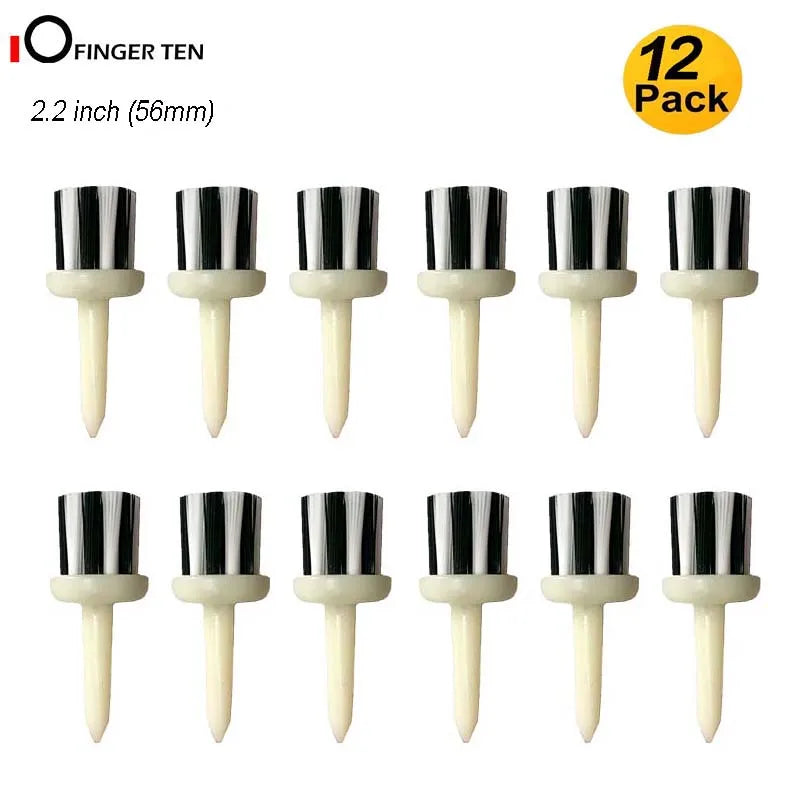 Unbreakable Brush Golf Tees - 12 Pack
