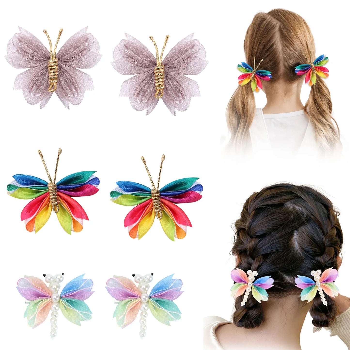 Butterfly Hair Clips

