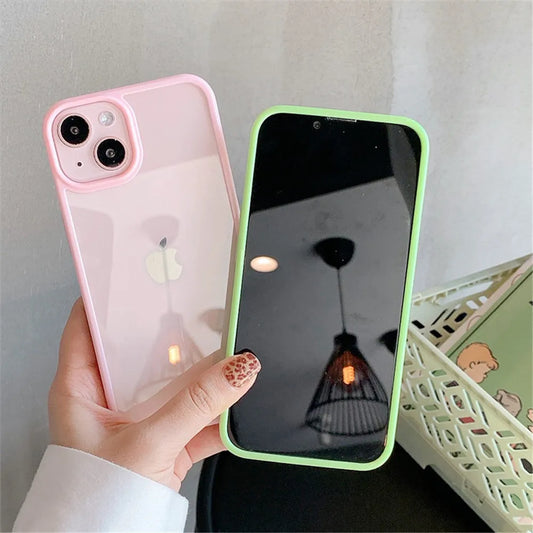 Candy Shockproof Silicone Bumper Case
