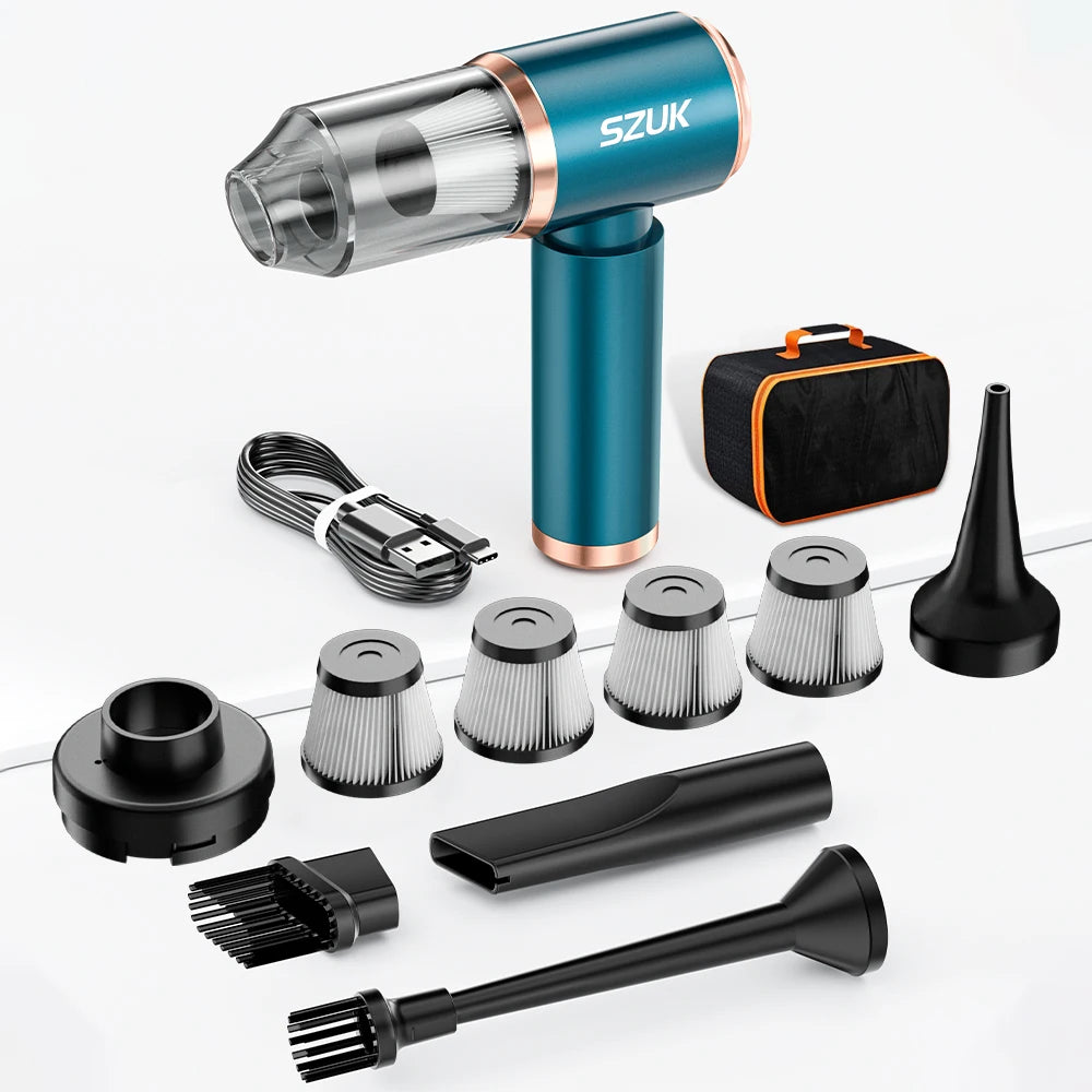 Portable Wireless Car Vacuum with Strong Suction