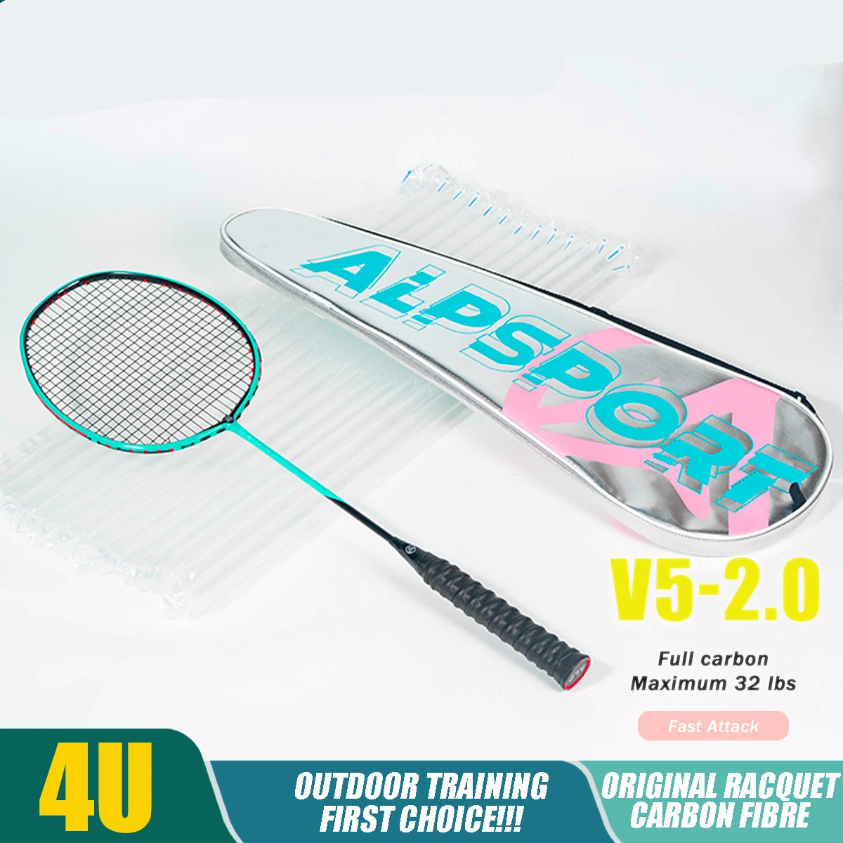 Carbon Fiber Ultra-Light Junior Tennis Racquet