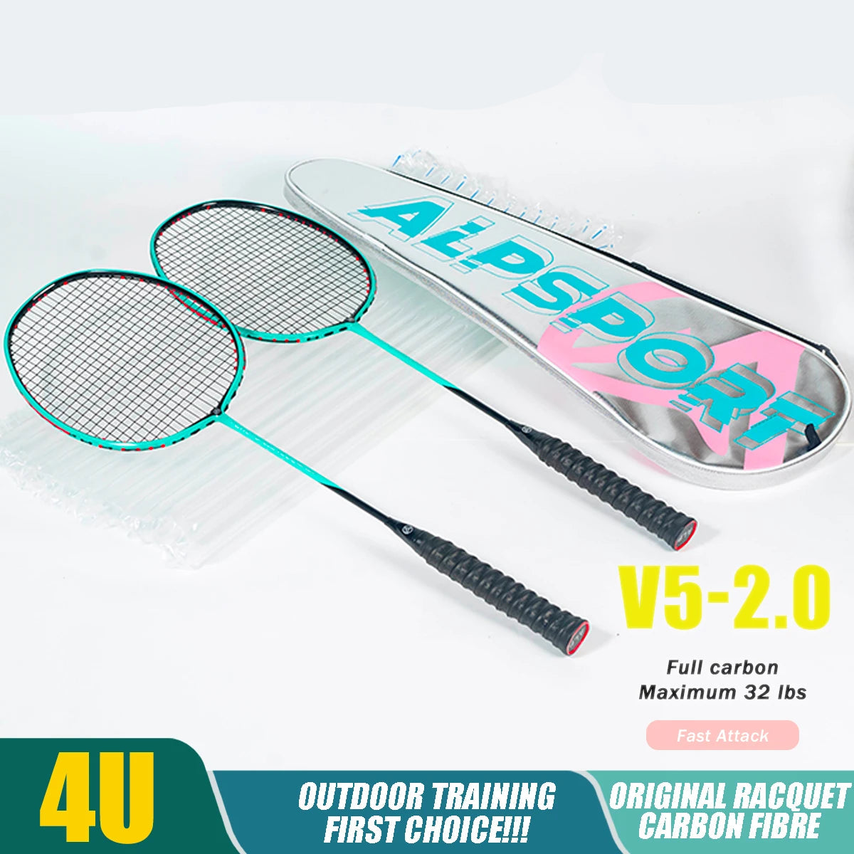 CarbonFiber UltraLight Junior Tennis Racquet