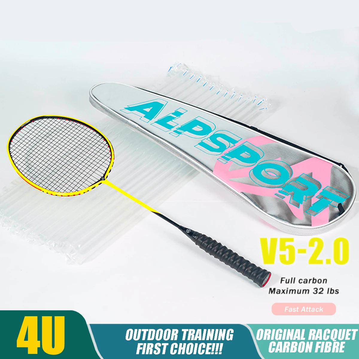 CarbonFiber UltraLight Junior Tennis Racquet