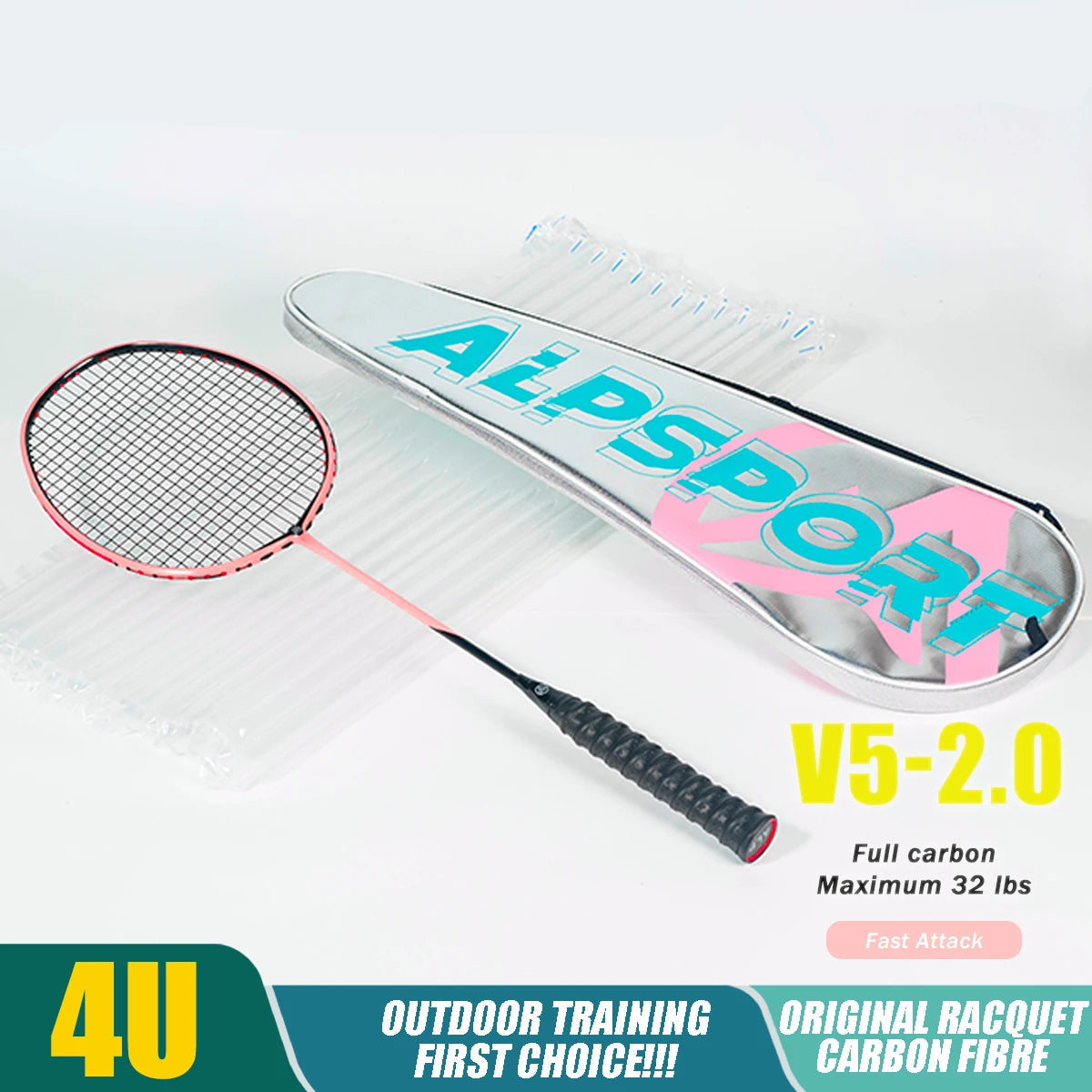 CarbonFiber UltraLight Junior Tennis Racquet