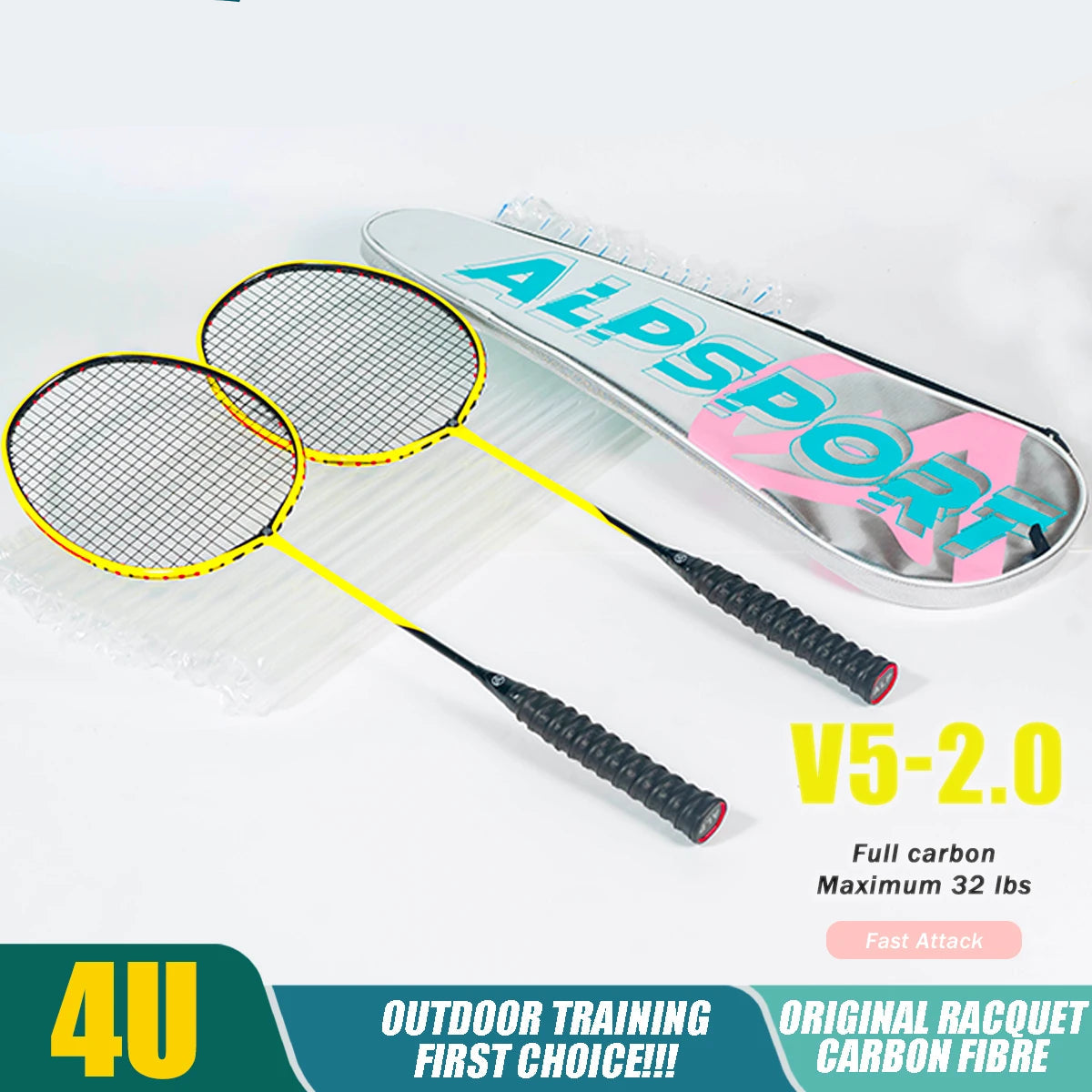 Carbon Fiber Ultra-Light Junior Tennis Racquet