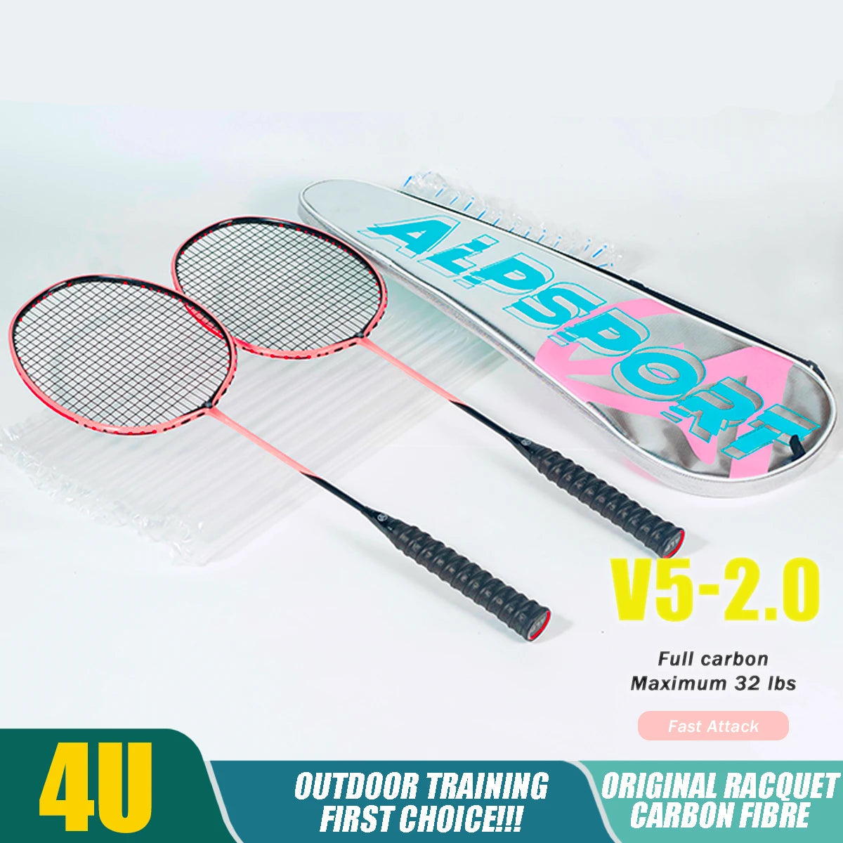 Carbon Fiber Ultra-Light Junior Tennis Racquet