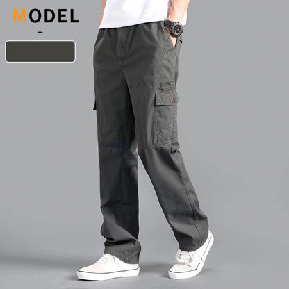 Men's 6XL Cargo Pants for Spring/Summer
