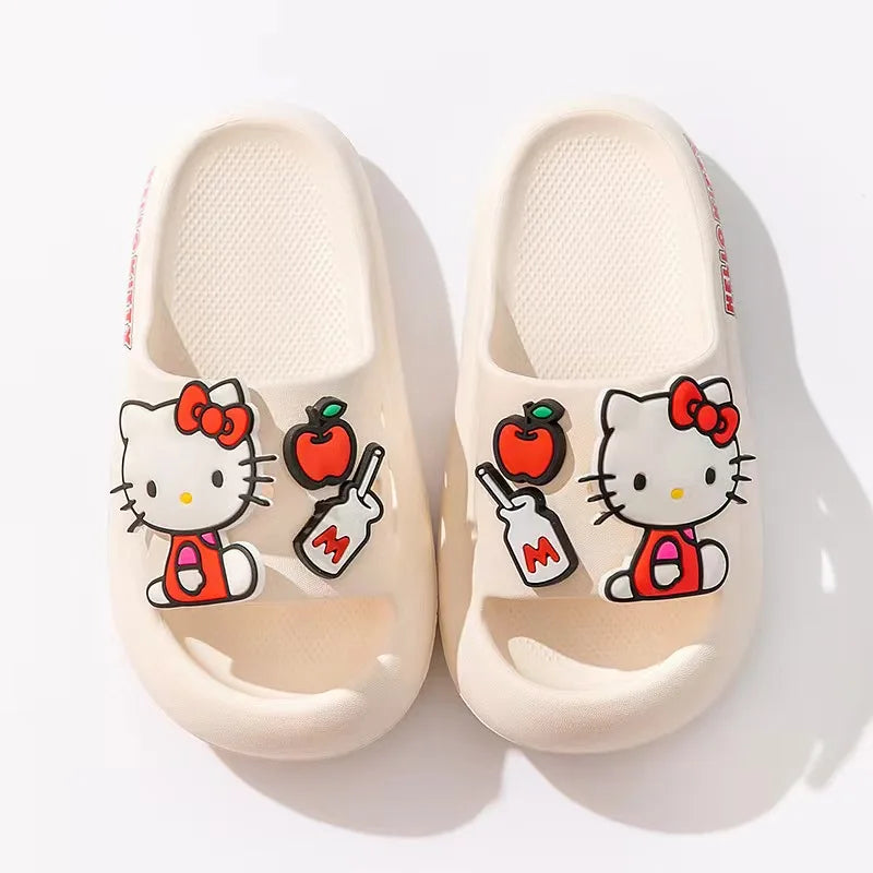  Cartoon Kids Non-Slip Indoor Slippers