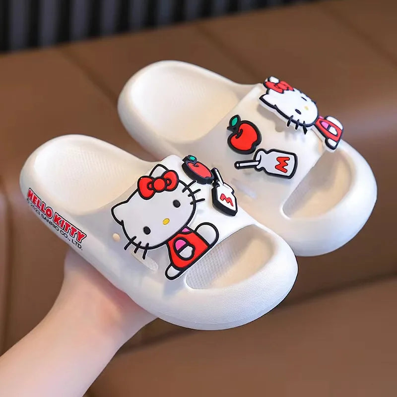  Cartoon Kids Non-Slip Indoor Slippers