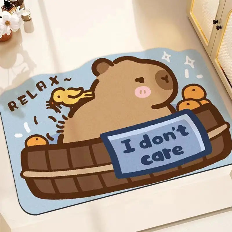 Cartoon Quick-Drying Bathroom Mat