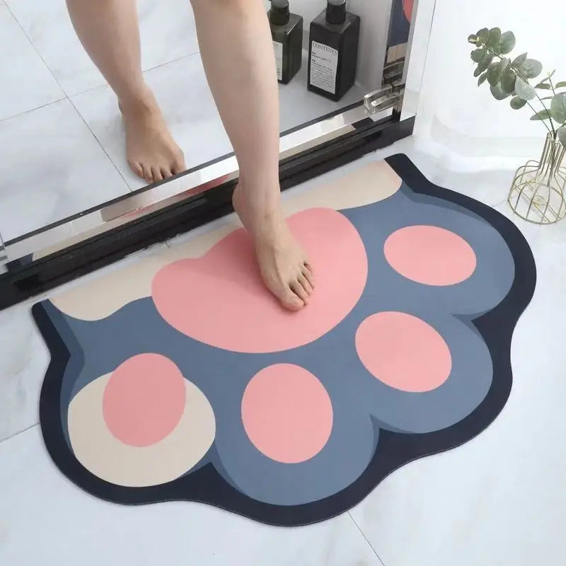Cartoon Quick-Drying Bathroom Mat