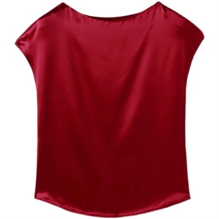 satin womens blouse

