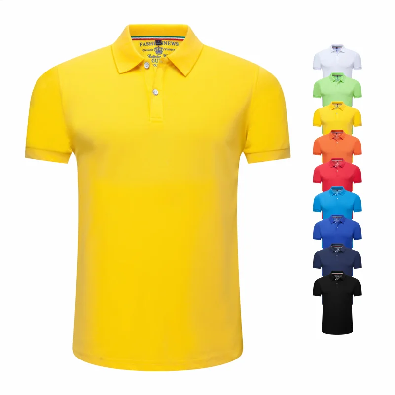 Casual Solid Color Polo Shirt
