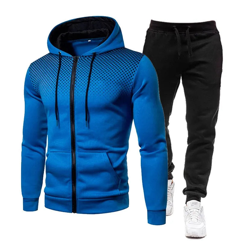 Casual Zipper Sports Set

